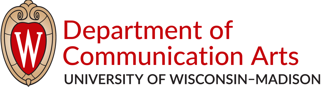 Logo for University of Wisconsin-Madison Department of Communication Arts